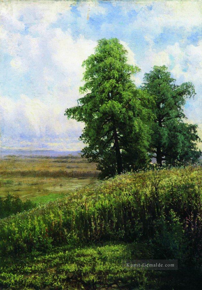Hang klassische Landschaft Ivan Ivanovich Bäume Ölgemälde
